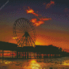 Blackpool At Sunset diamond painting