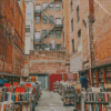 Brattle Book Shop Boston diamond painting