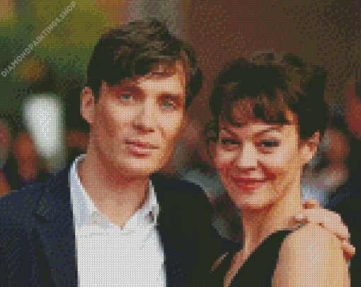 Cillian Murphy And Helen Mccrory diamond painting