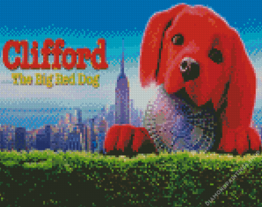 Clifford Film Poster diamond painting