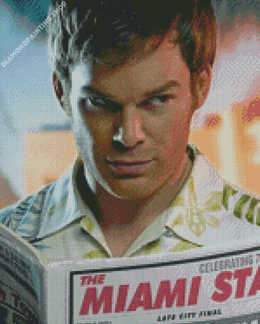 Cool Dexter Morgan diamond painting