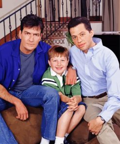 Cool Two And Half Men diamond painting
