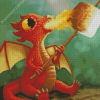 Cute Baby Dragon diamond painting