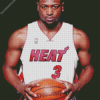 Dwyane Wade Basketball diamond painting