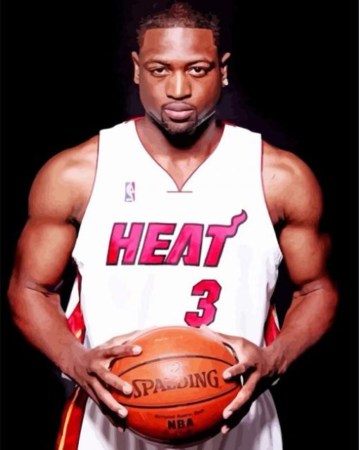 Dwyane Wade Basketball diamond painting