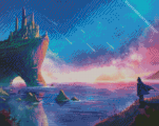 Fantasy Ocean Stars diamond painting