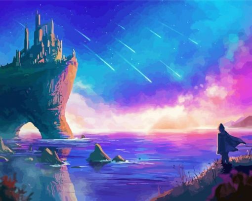 Fantasy Ocean Stars diamond painting