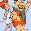 Fred Flintstone And His Wife diamond painting