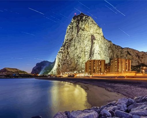 Gibraltar Rock diamond painting