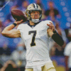 Handsome Taysom Hill diamond painting