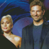 Lady gaga And Bradley Cooper diamond painting