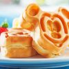 Mickey Mouse Waffles Disney Food diamond painting
