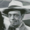 Monochrome Barney Fife diamond painting