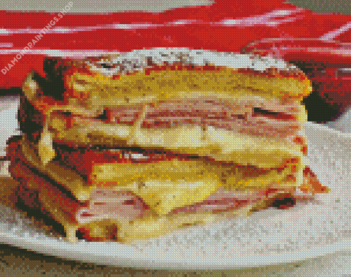 Monte Cristo Food diamond painting