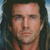 Movie character William Wallace diamond painting