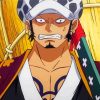 One Piece Law diamond painting