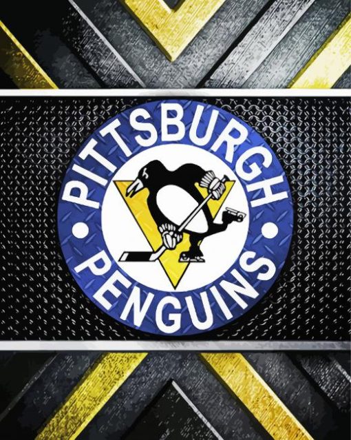 Pittsburgh Penguins Illustration diamond painting