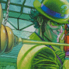 Riddler diamond painting