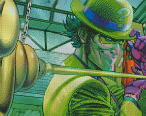 Riddler diamond painting