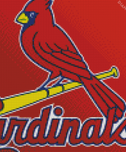 St Louis Cardinals Logo diamond painting