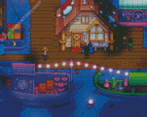 Stardew Valley Video Game diamond painting