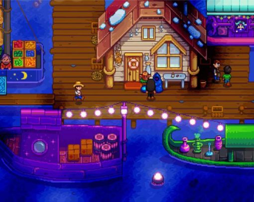 Stardew Valley Video Game diamond painting