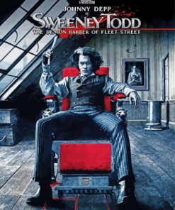 Sweeney Todd Movie Poster diamond painting