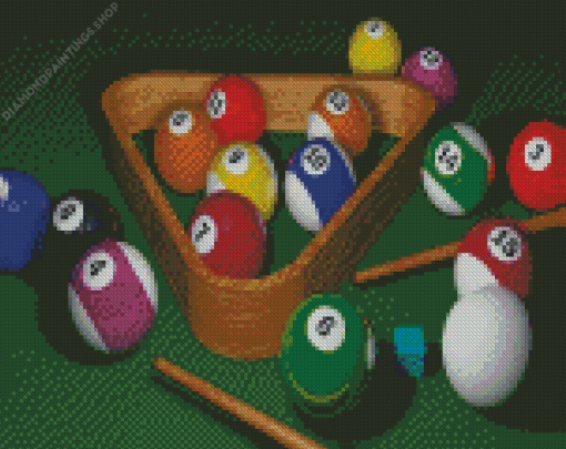 8 Ball Pool diamond painting