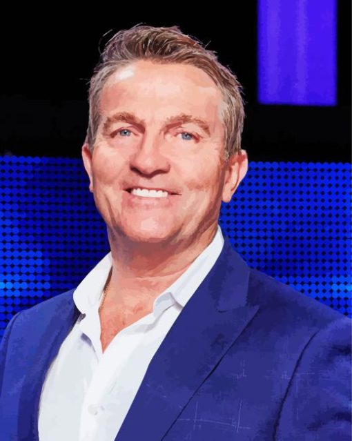 Actor Bradley Walsh diamond painting