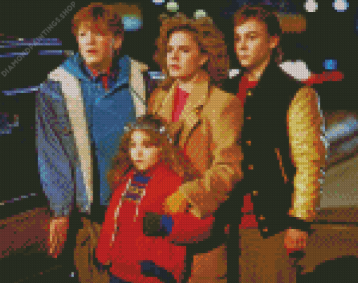 Adventures In Babysitting Characters diamond painting