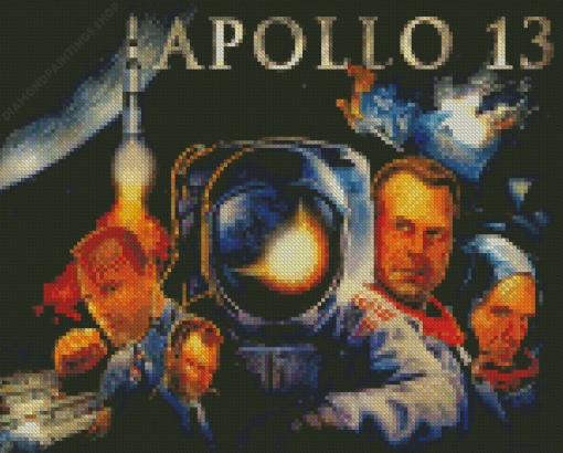 Apollo 13 Mission diamond painting