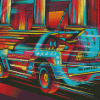 Back To The Future Car diamond painting