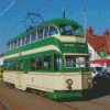Blackpool Tramway diamond painting