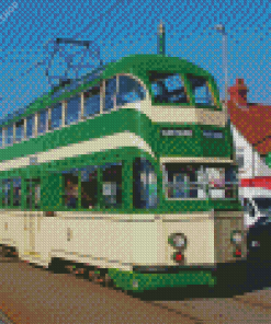 Blackpool Tramway diamond painting
