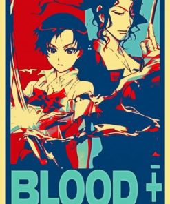 Blood Plus Poster diamond painting