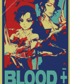 Blood Plus Poster diamond painting