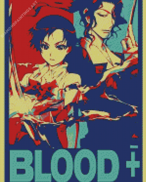 Blood Plus Poster diamond painting