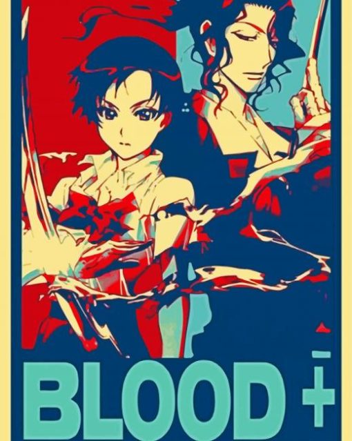 Blood Plus Poster diamond painting