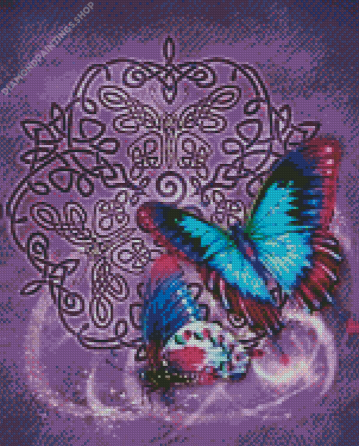 Brigid Ashwood Celtic Butterfly diamond painting