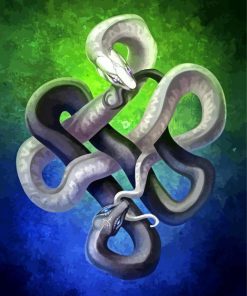 Celtic Knot Snakes diamond painting