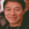 Close Up Jet Li diamond painting