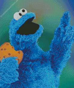 Cookie Monster diamond painting