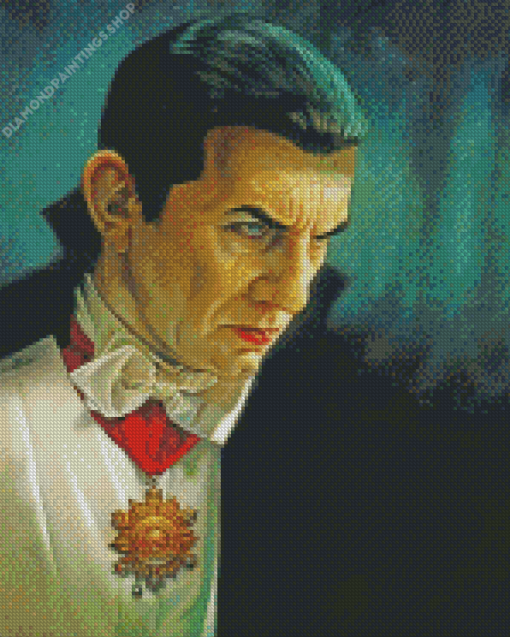 Creepy Dracula diamond painting