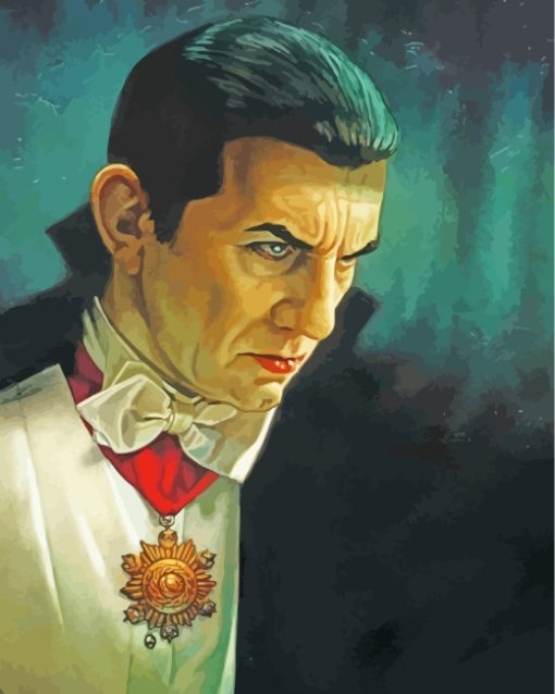 Creepy Dracula diamond painting