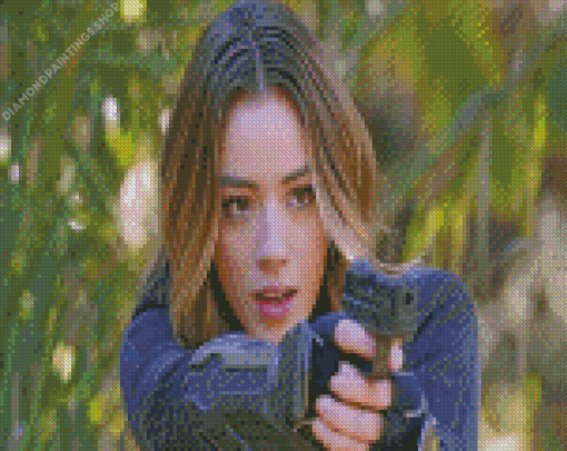 Daisy Johnson diamond painting