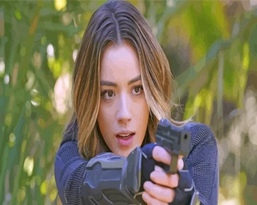 Daisy Johnson diamond painting