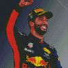 Daniel Ricciardo diamond painting