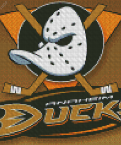 Ducks Nhl Logo diamond painting
