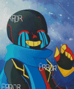 Error Sans Illustration diamond painting