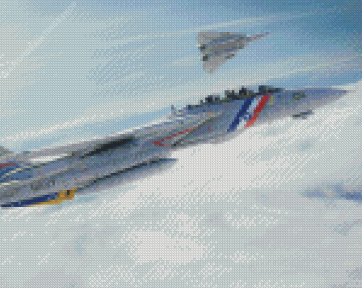 F14 Airplane diamond painting